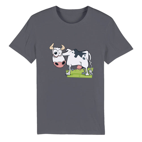 100% Organic Unisex T-shirt/Cow's-Eye