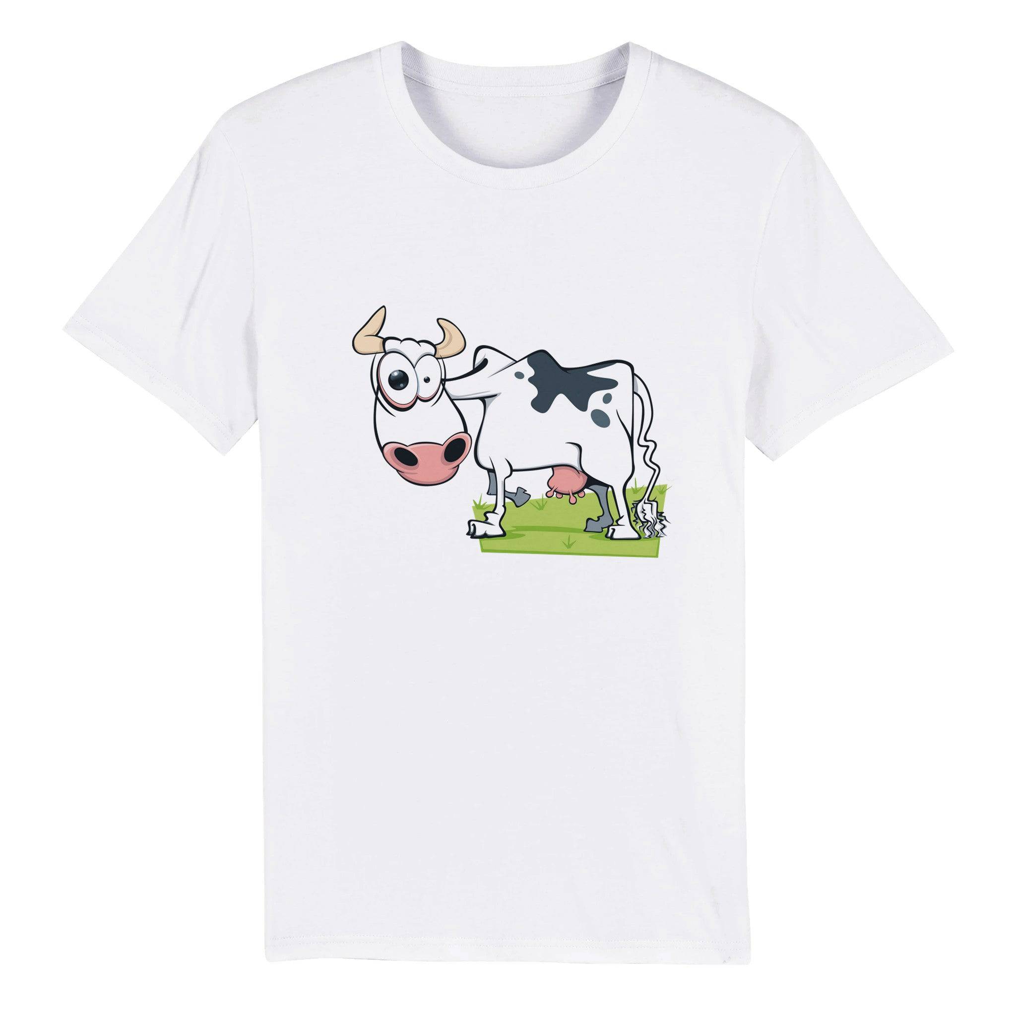 100% Organic Unisex T-shirt/Cow's-Eye