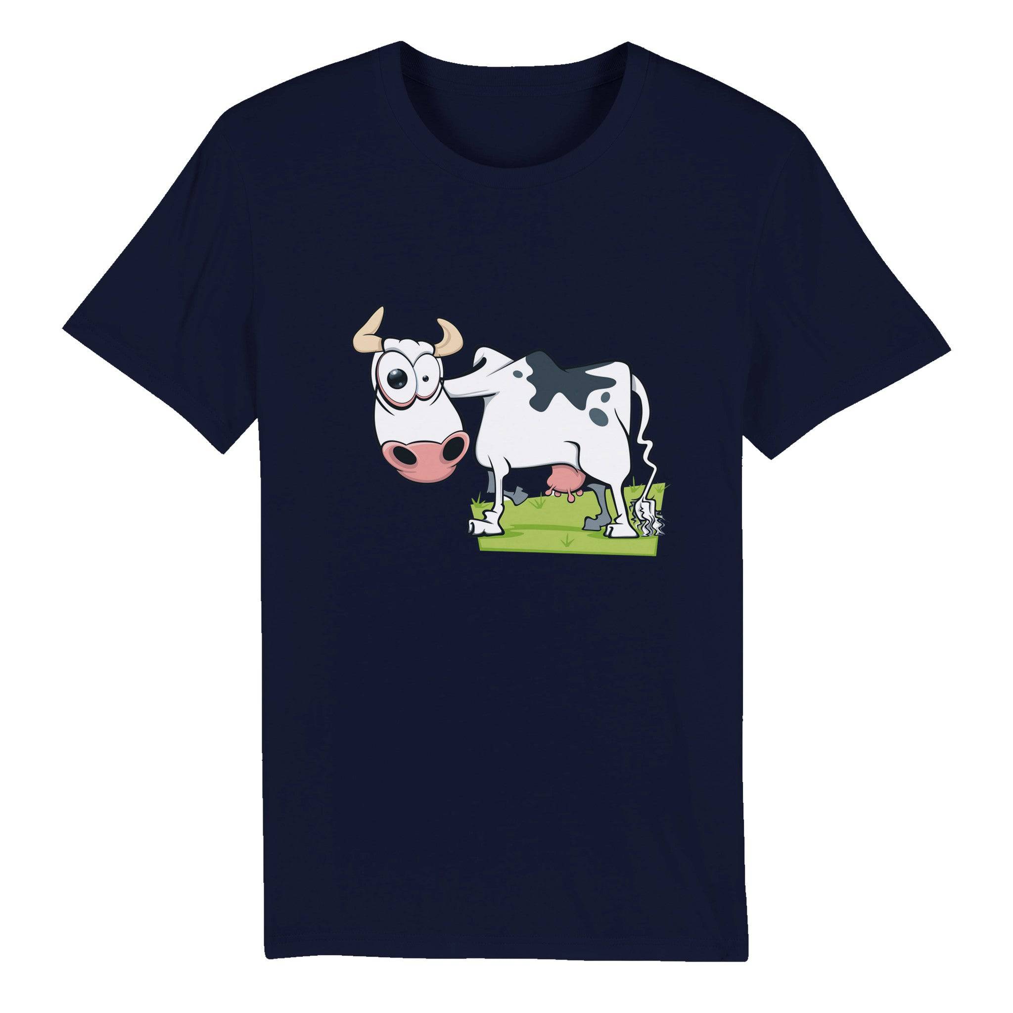 100% Organic Unisex T-shirt/Cow's-Eye