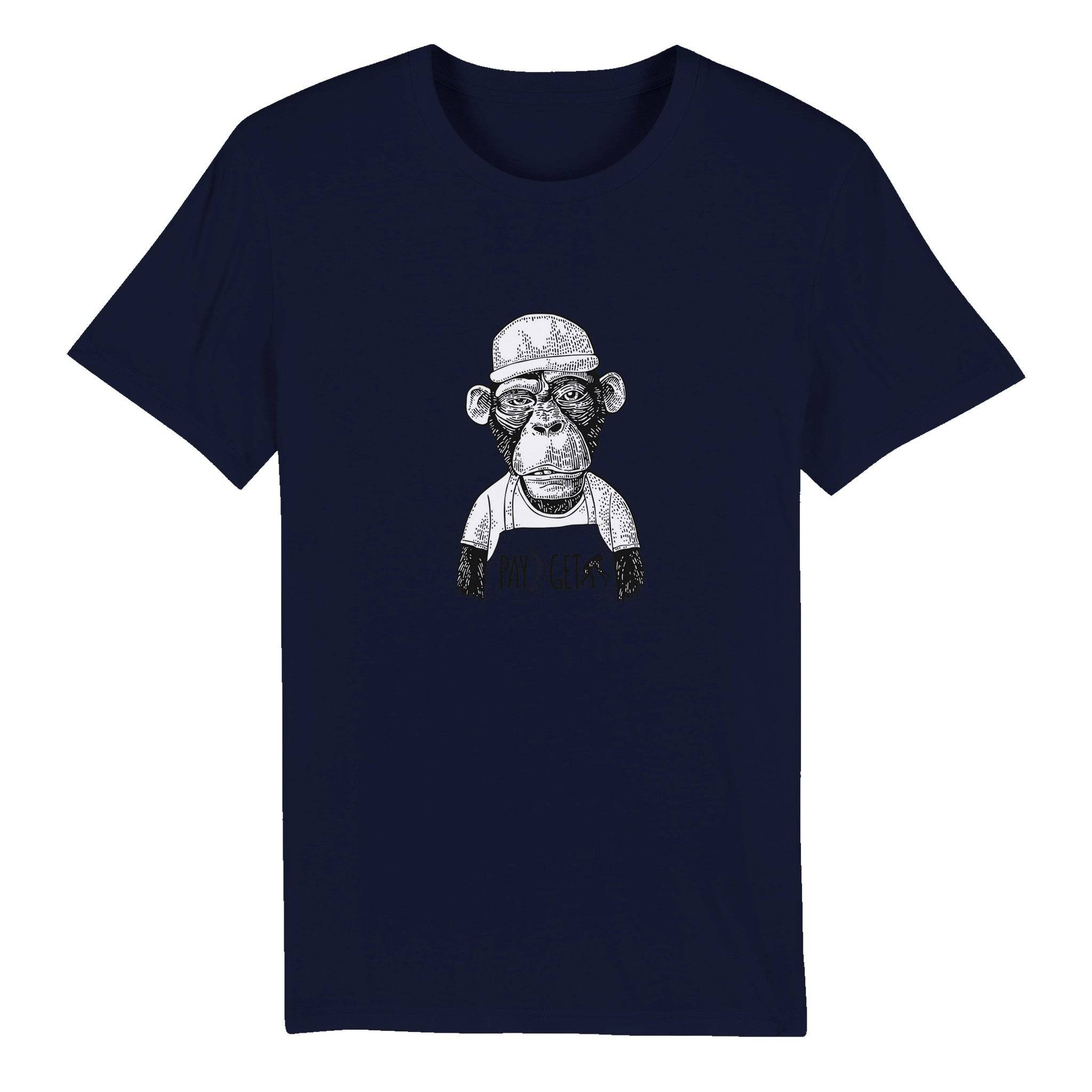 100% Organic Unisex T-shirt/Monkey-Banana