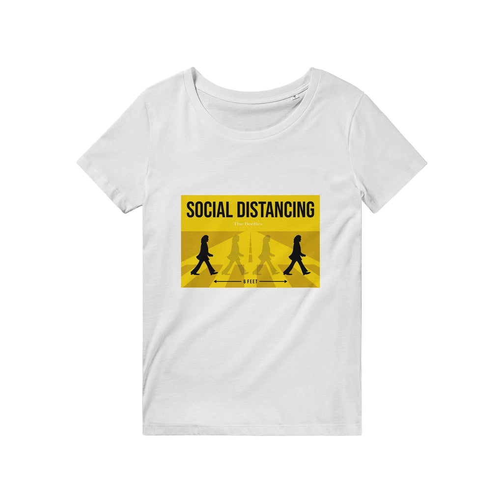 100% Organic Unisex T-shirt/Social-Distancing