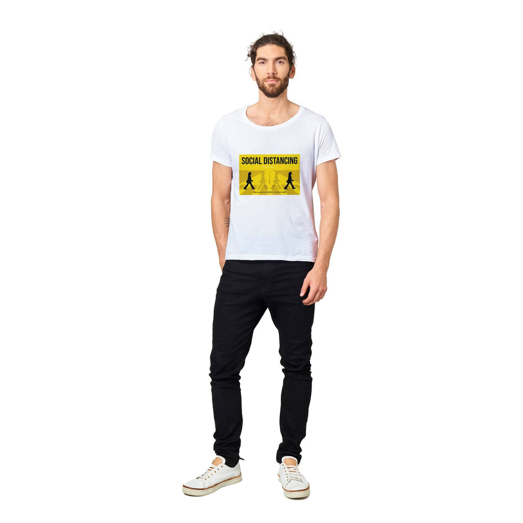 100% Organic Unisex T-shirt/Social-Distancing
