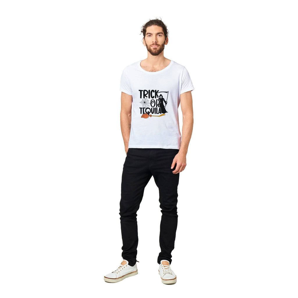 100% Organic Unisex T-shirt/Trick-Or-Tequila