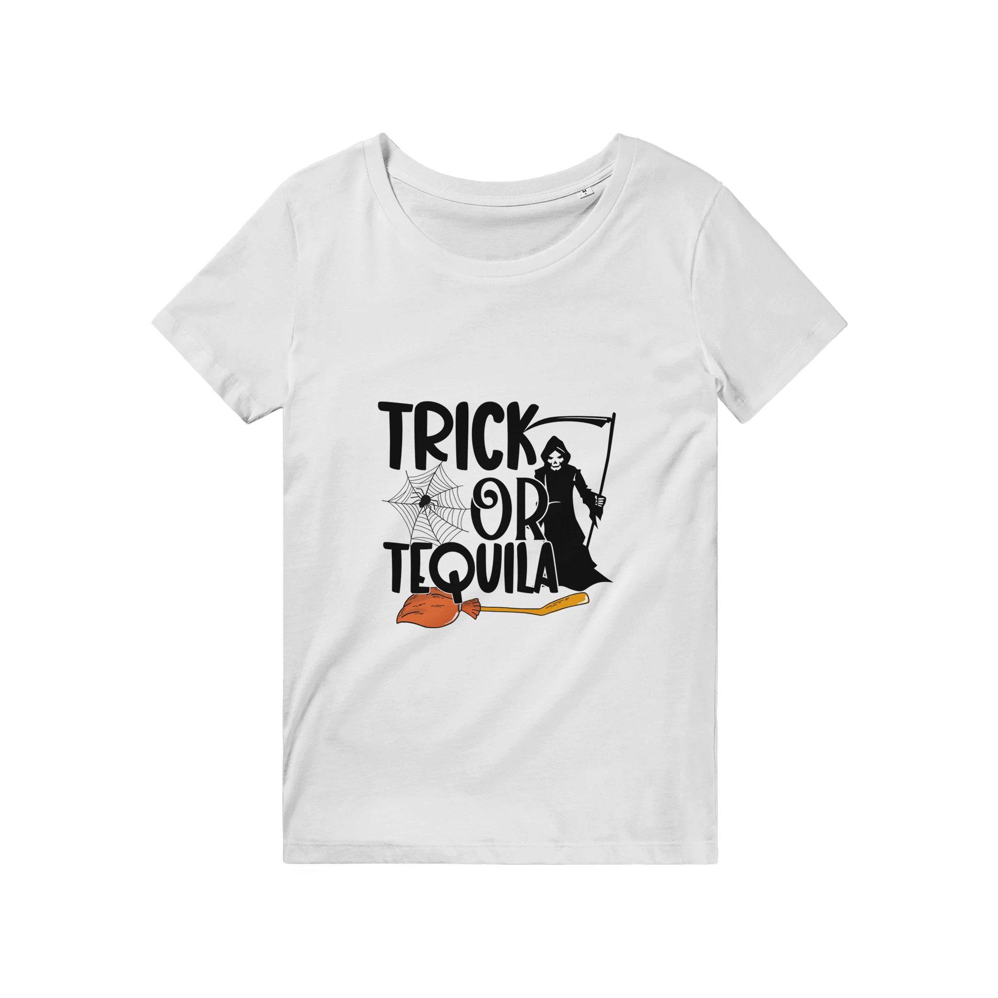 100% Organic Unisex T-shirt/Trick-Or-Tequila