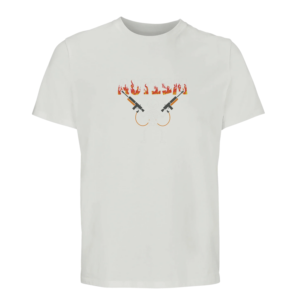 100% Organic unisex T-shirt/Autism-Skeleton