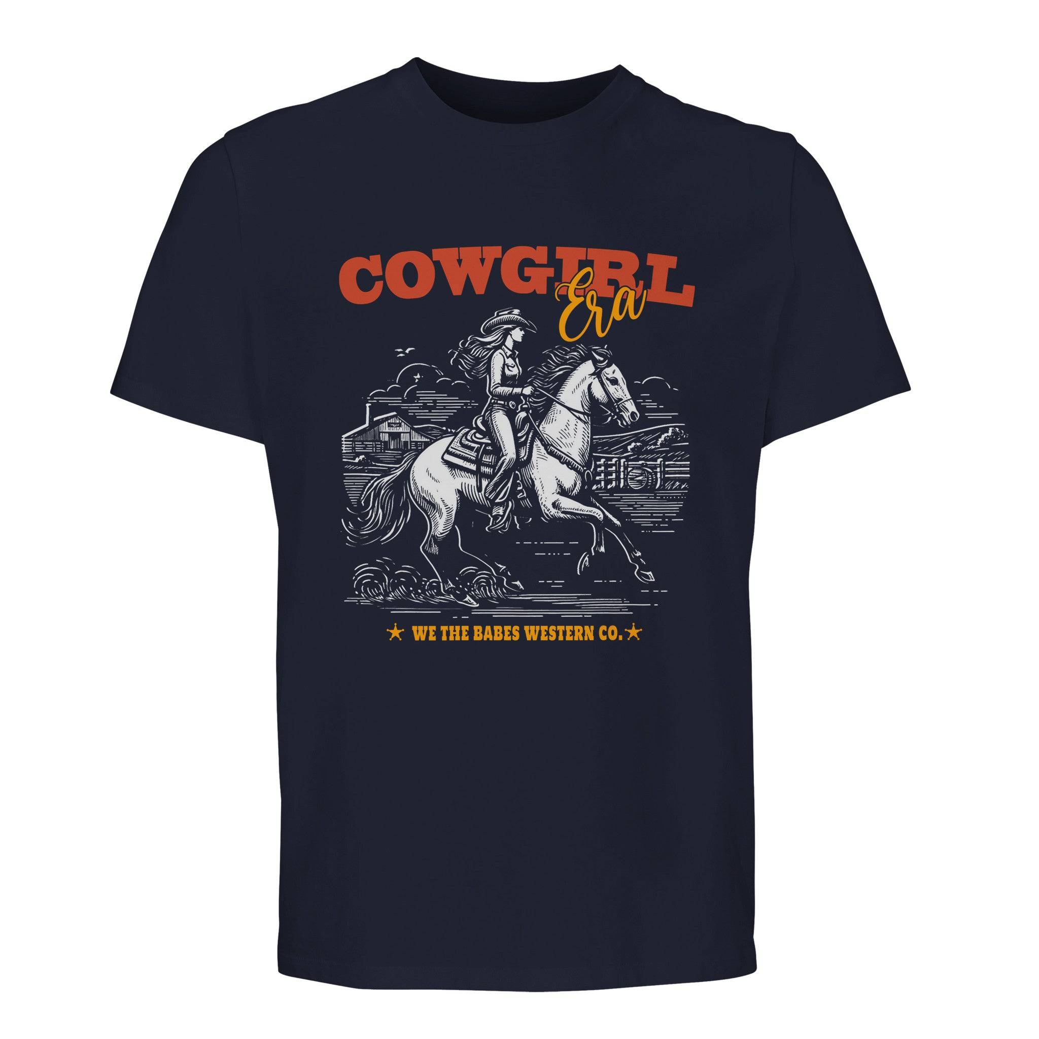 100% Organic Unisex T-shirt/Cowgirl