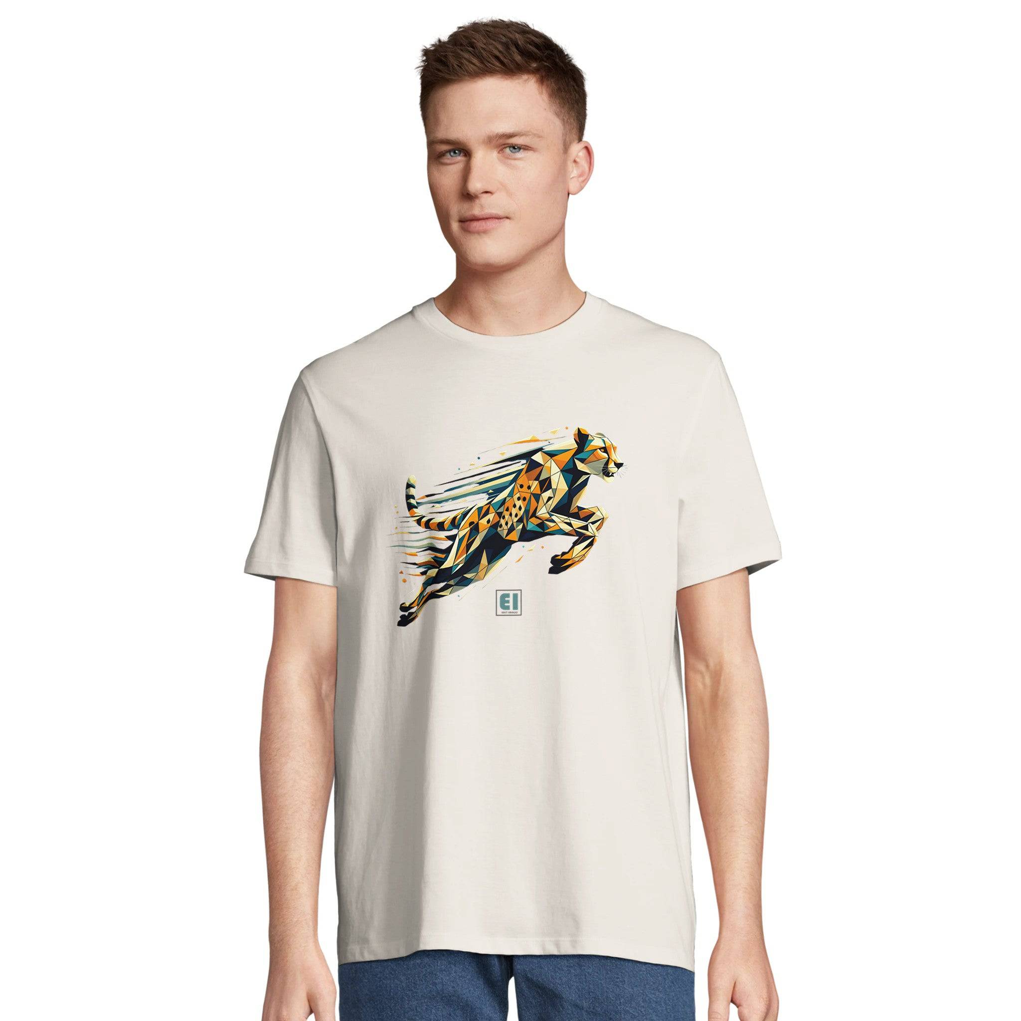 100% Organic Unisex T-shirt/Leopard