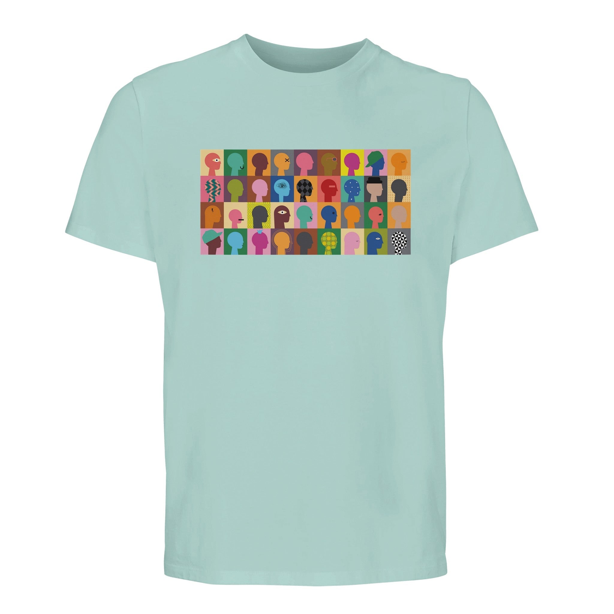 100% Organic Unisex T-shirt/Abstract-People-New