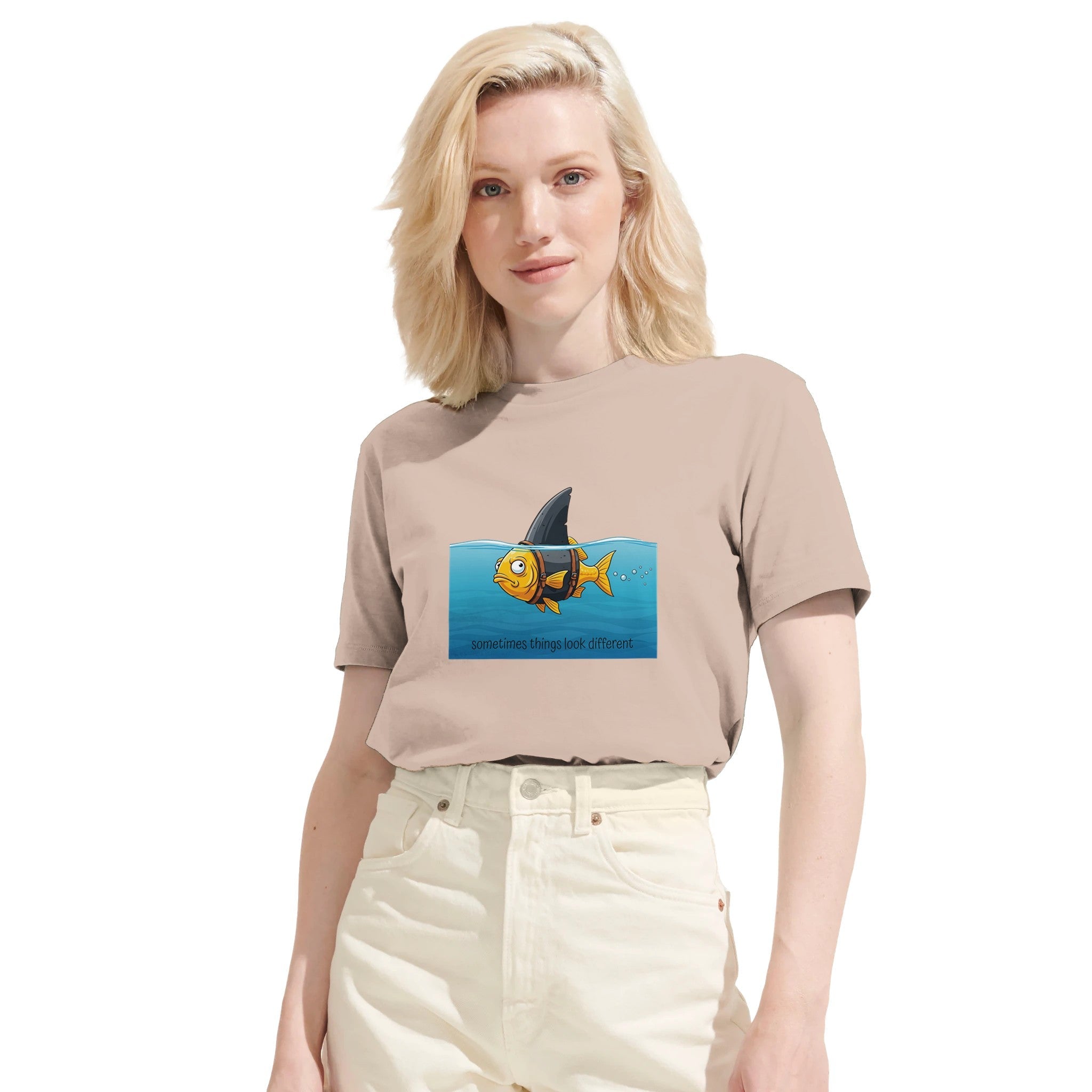 Shark Fin Disguise Goldfish/Sustainable-Organic-Cotton-Apparel