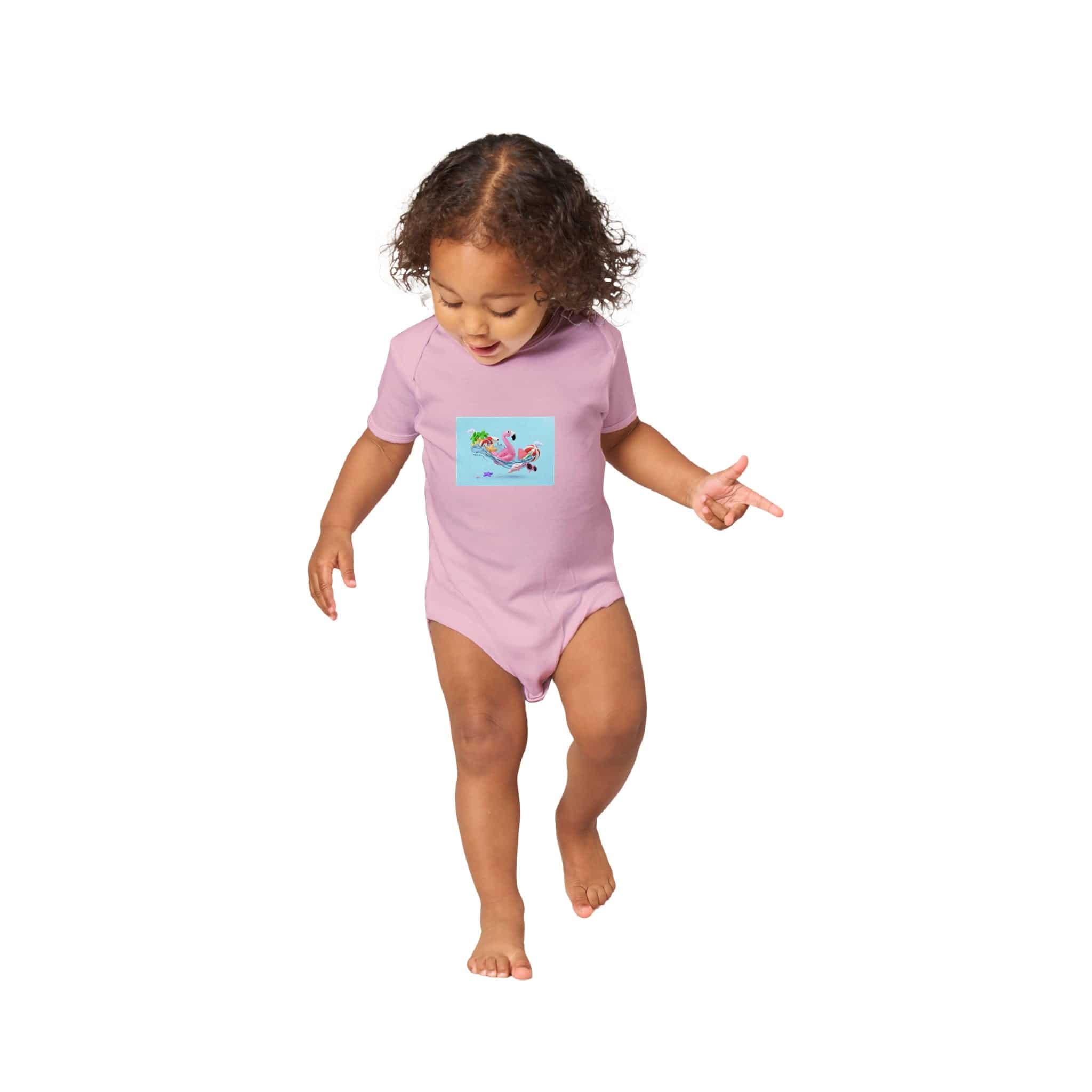 Organic cotton baby bodysuit/Summer-Tools - Classic