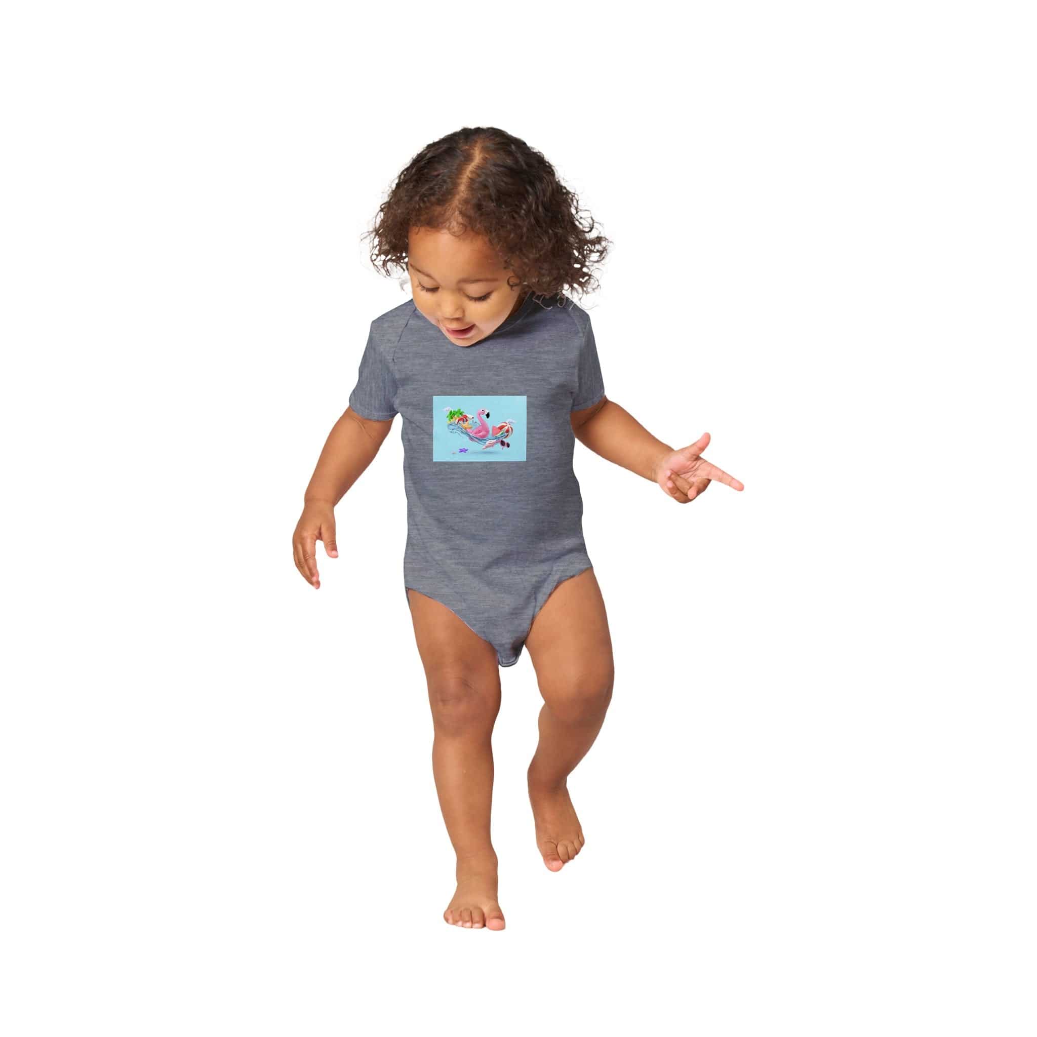 Organic cotton baby bodysuit/Summer-Tools - Classic