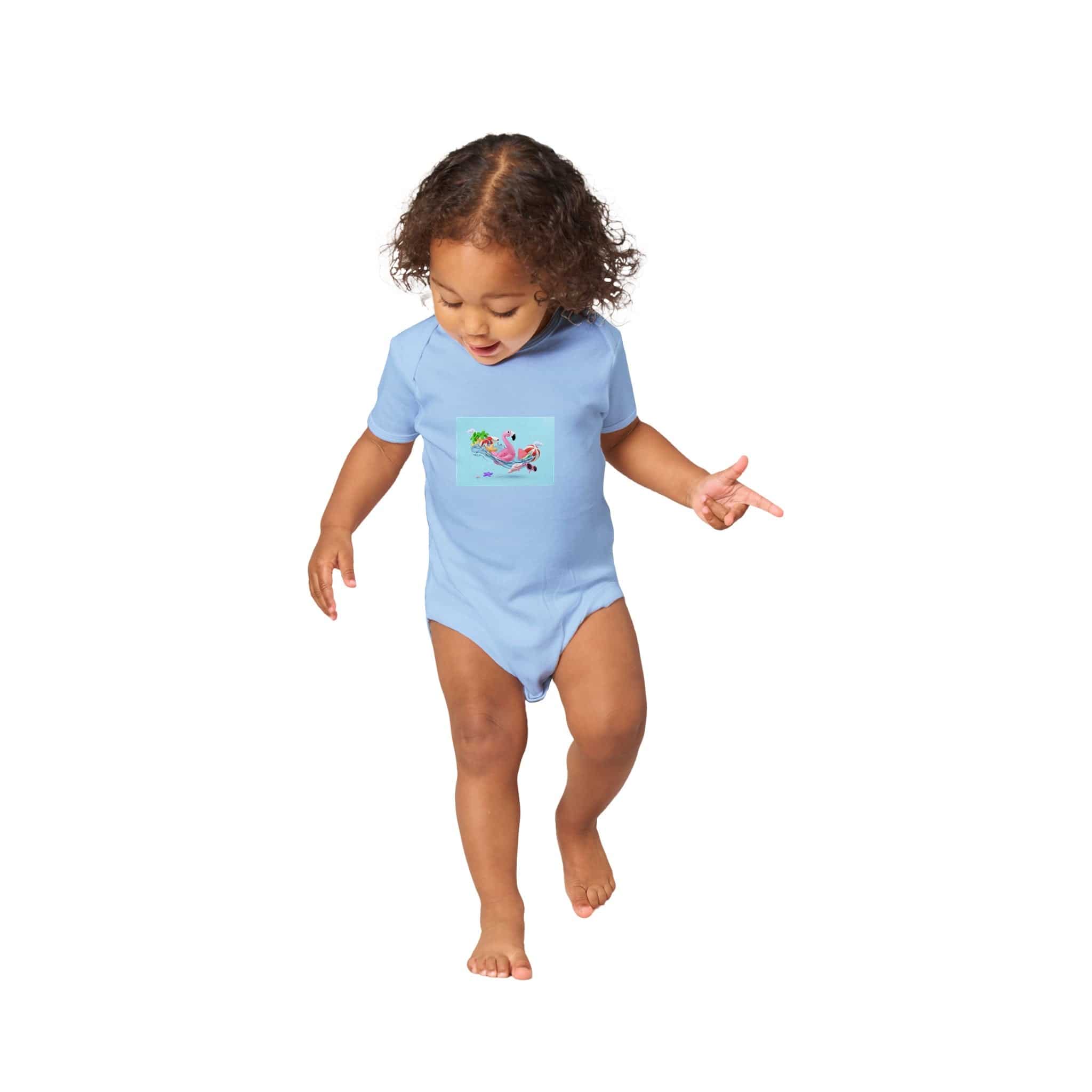 Organic cotton baby bodysuit/Summer-Tools - Classic