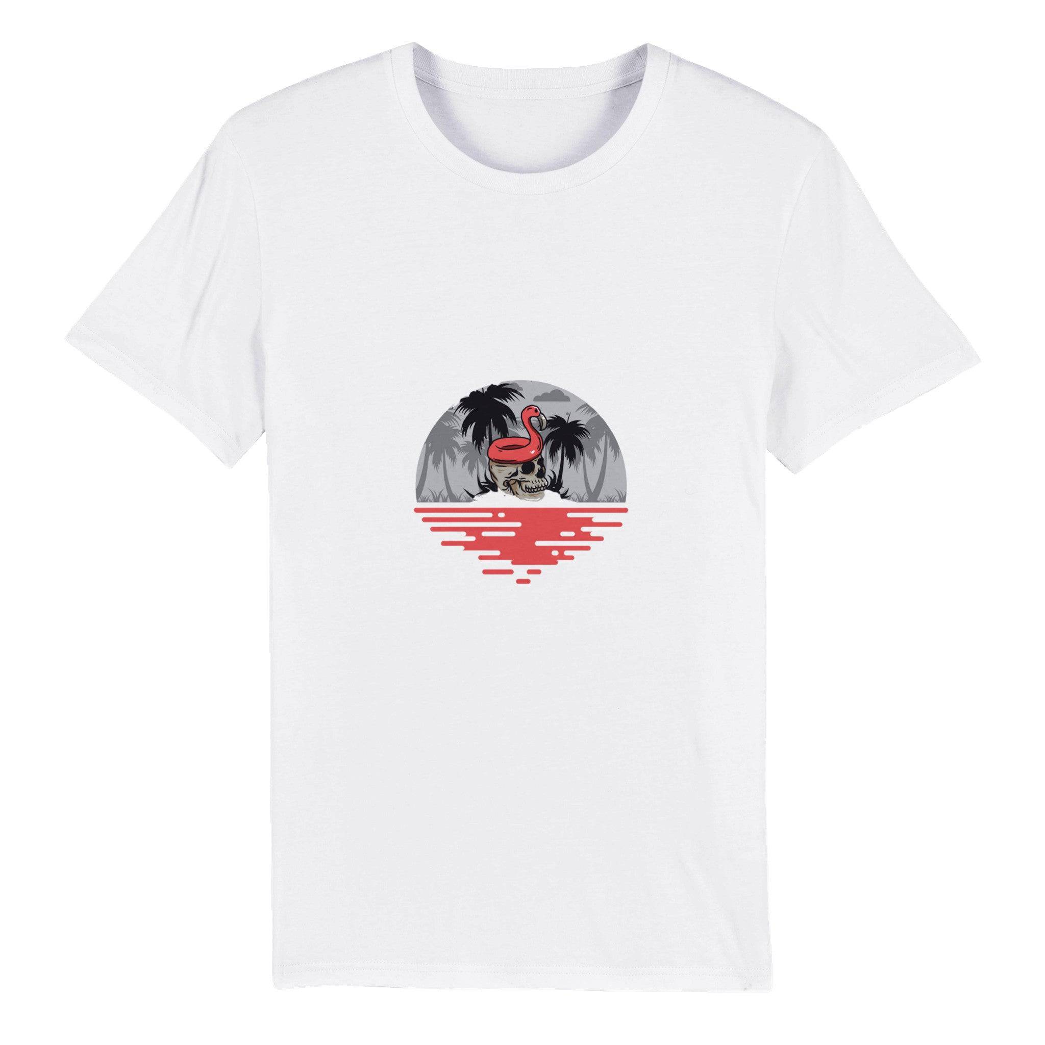 100% Organic Unisex T-shirt/Flamingo-Summer