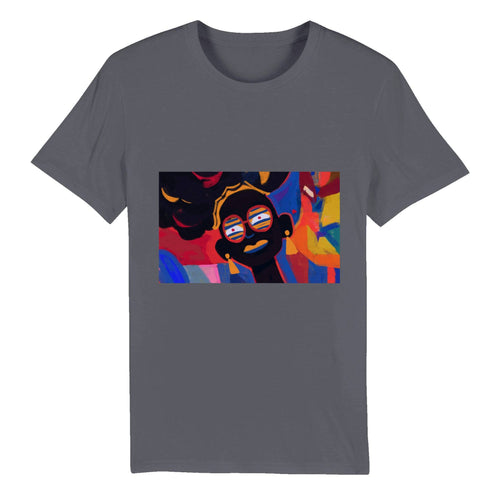 100% Organic Unisex T-shirt/Abstract-Afro