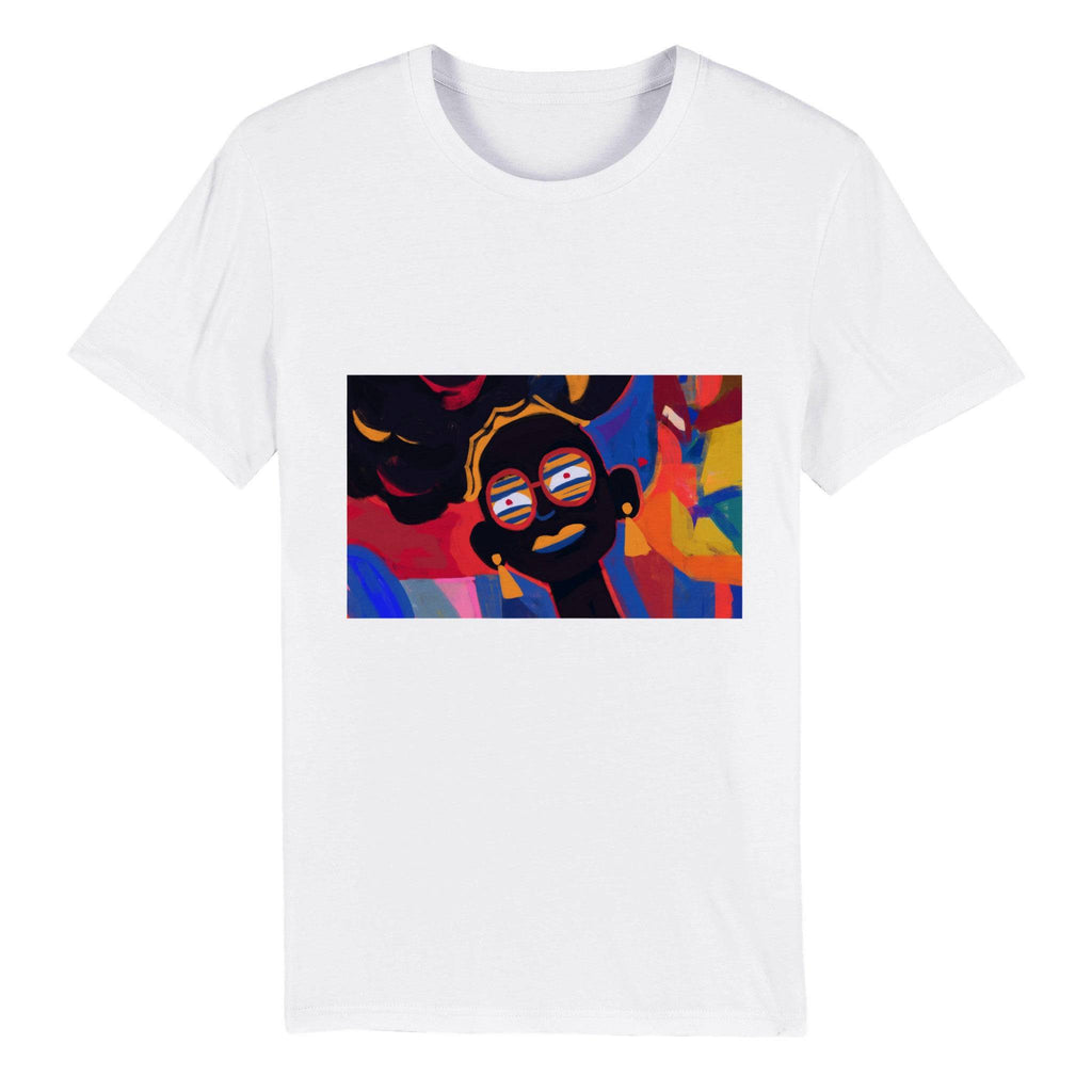100% Organic Unisex T-shirt/Abstract-Afro