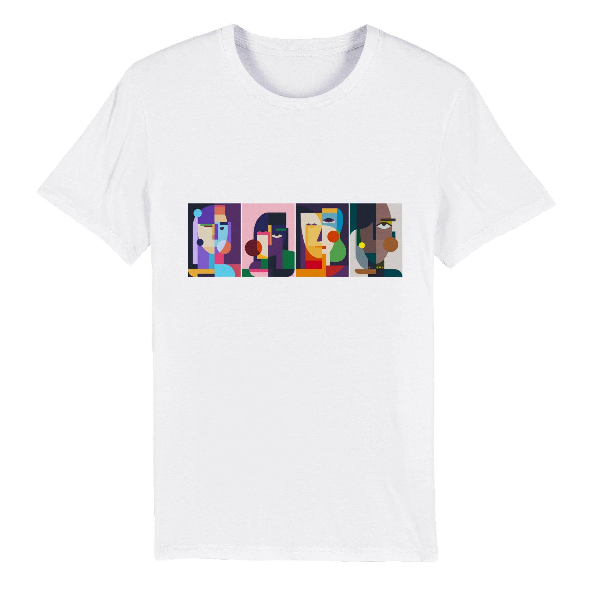 100% Organic Unisex T-shirt/Abstract-Art
