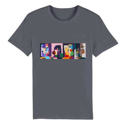 100% Organic Unisex T-shirt/Abstract-Art