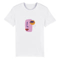 100% Organic Unisex T-shirt/Abstract-Face