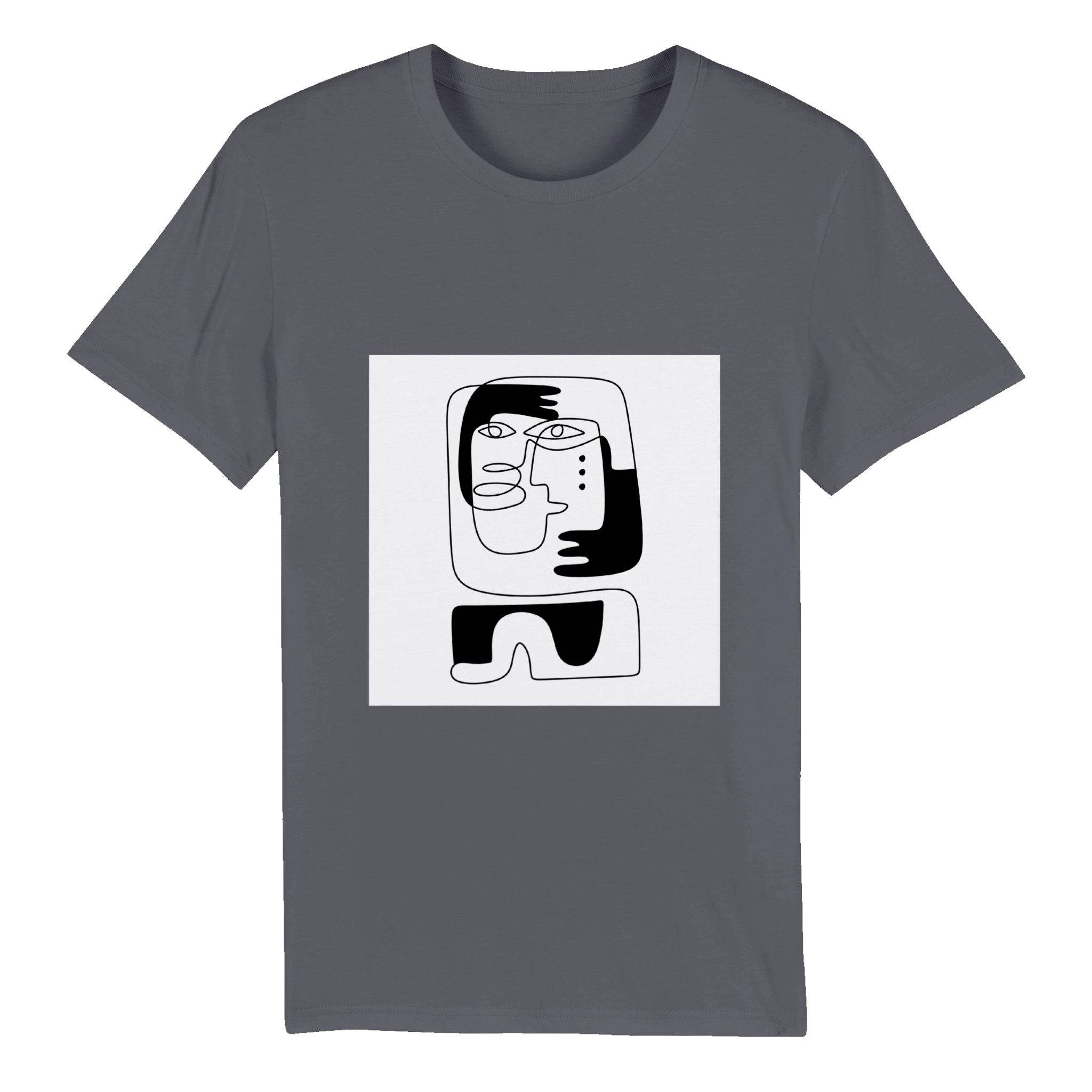 100% Organic Unisex T-shirt/Abstract-Love