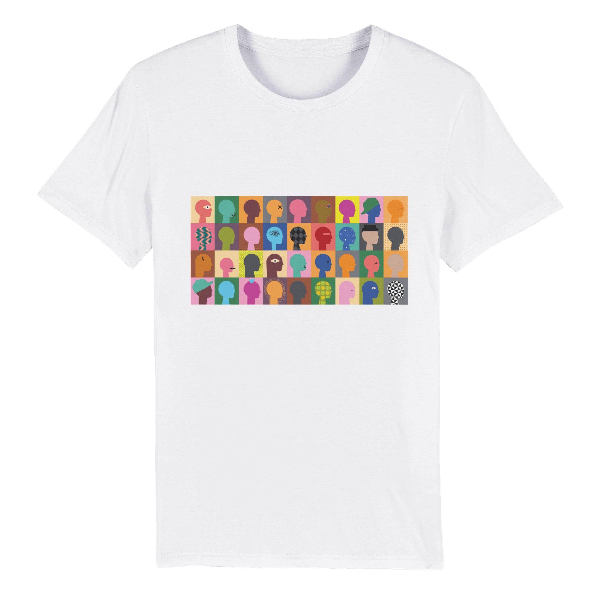 100% Organic Unisex T-shirt/Abstract-People