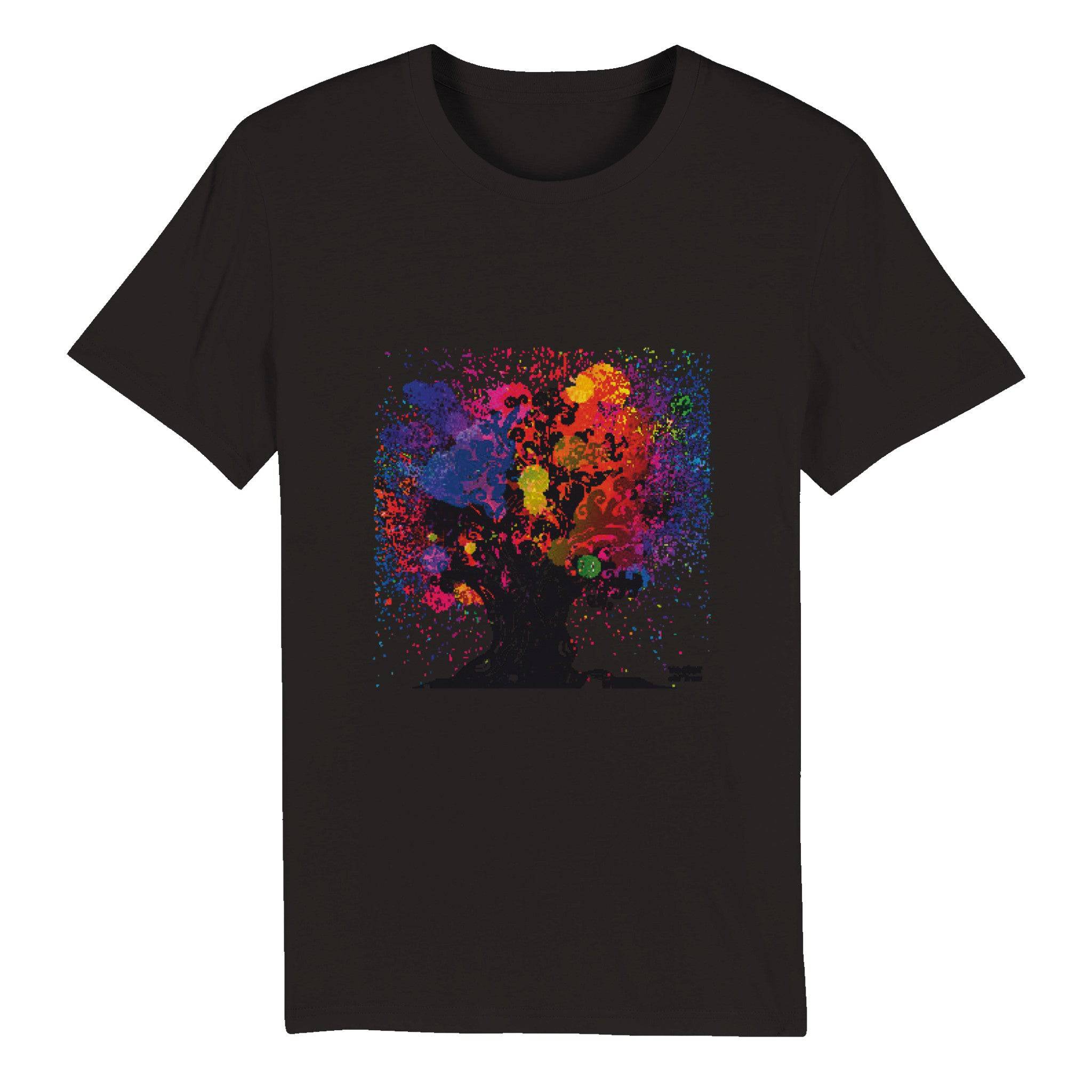 100% Organic Unisex T-shirt/Abstract-Tree
