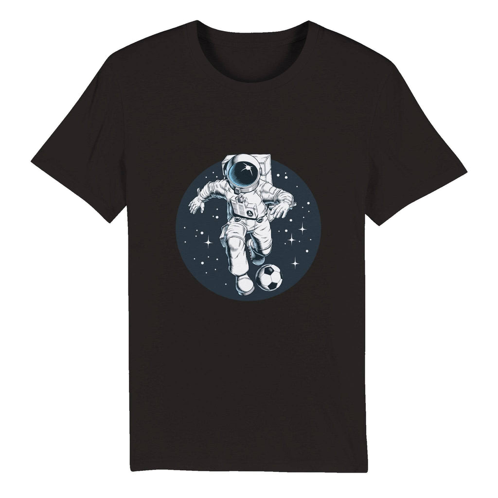100% Organic Unisex T-shirt/Astronaut-Football