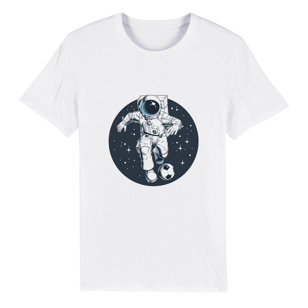 100% Organic Unisex T-shirt/Astronaut-Football