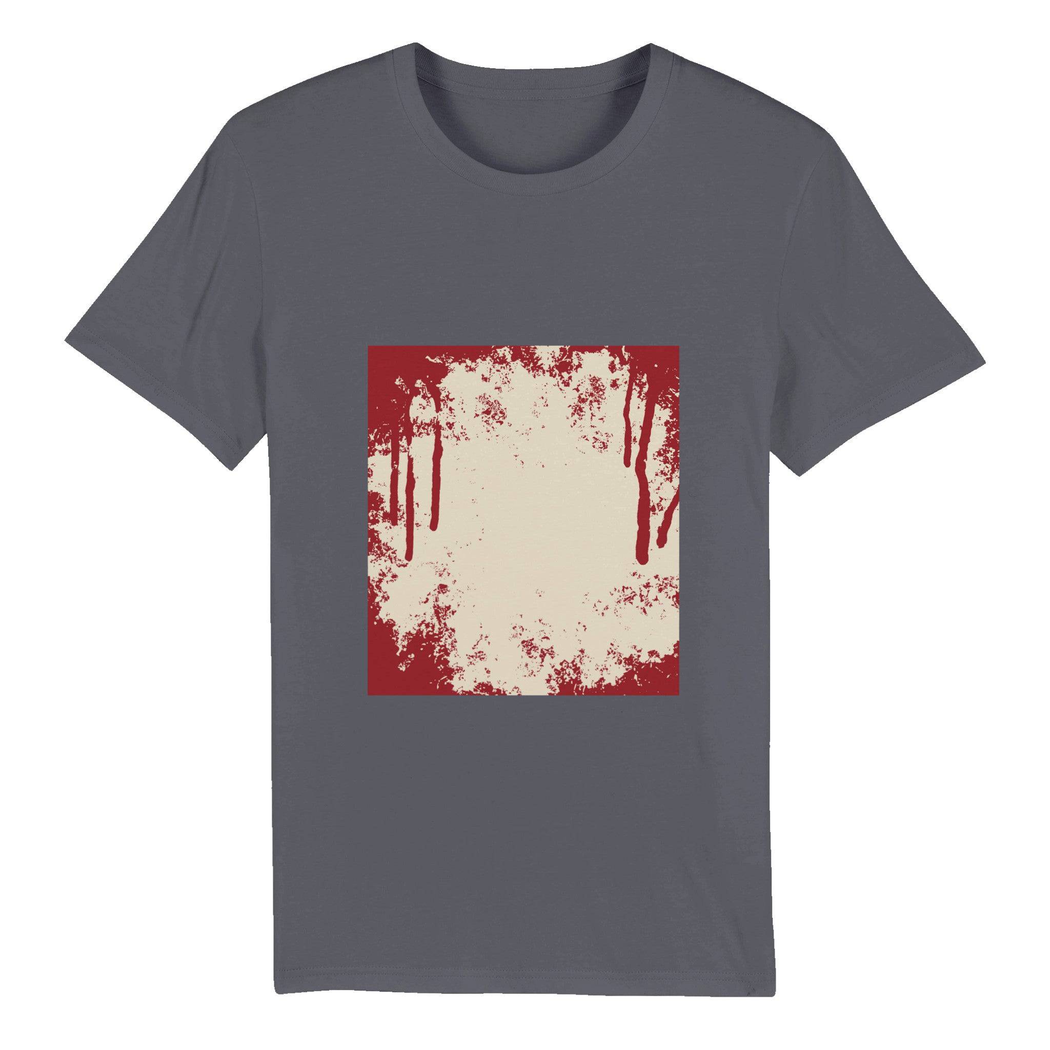 100% Organic Unisex T-shirt/Blood-Pattern