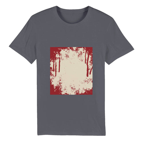 100% Organic Unisex T-shirt/Blood-Pattern