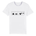 100% Organic Unisex T-shirt/Cat-Windows