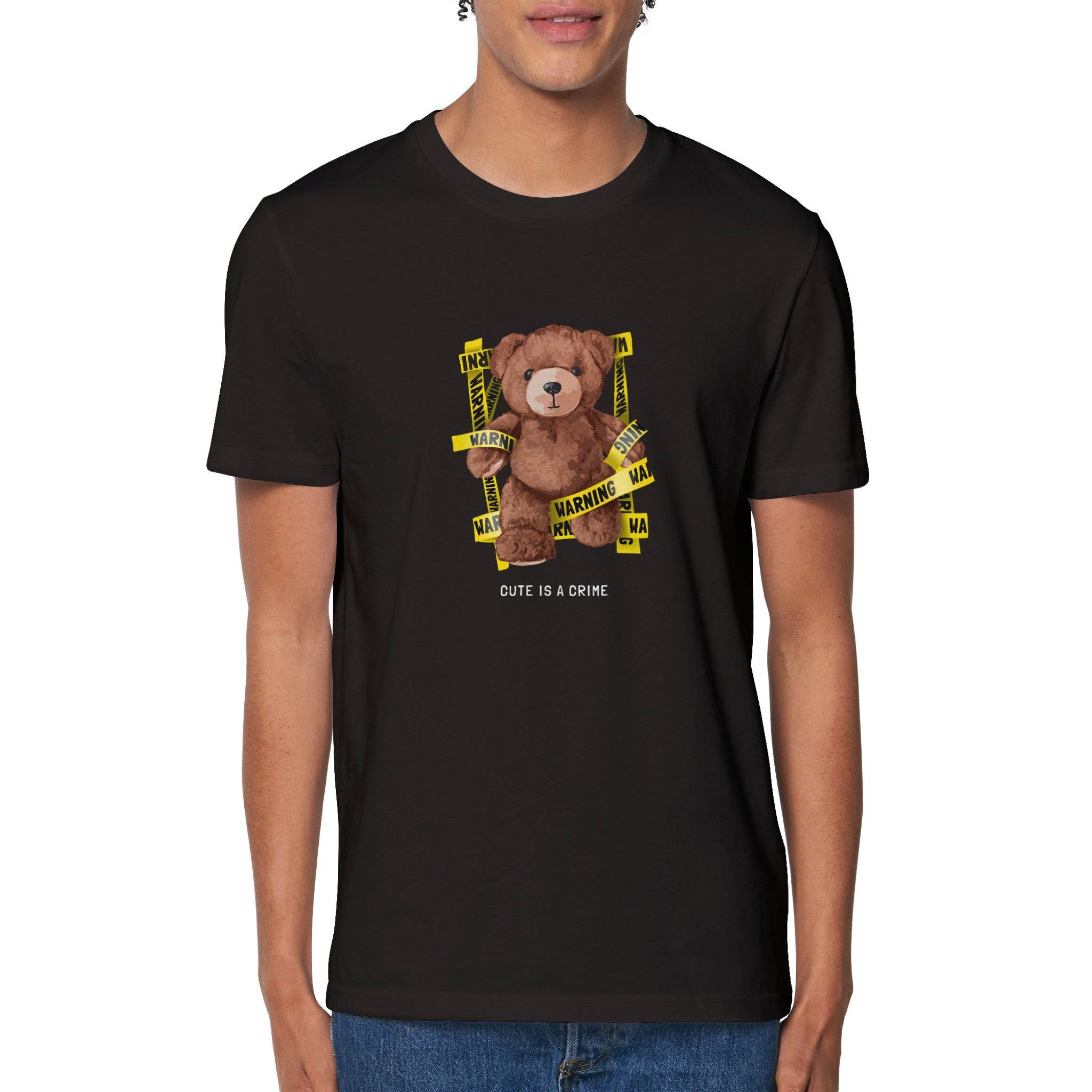 100% Organic Unisex T-shirt/Cute-Is-A-Crime