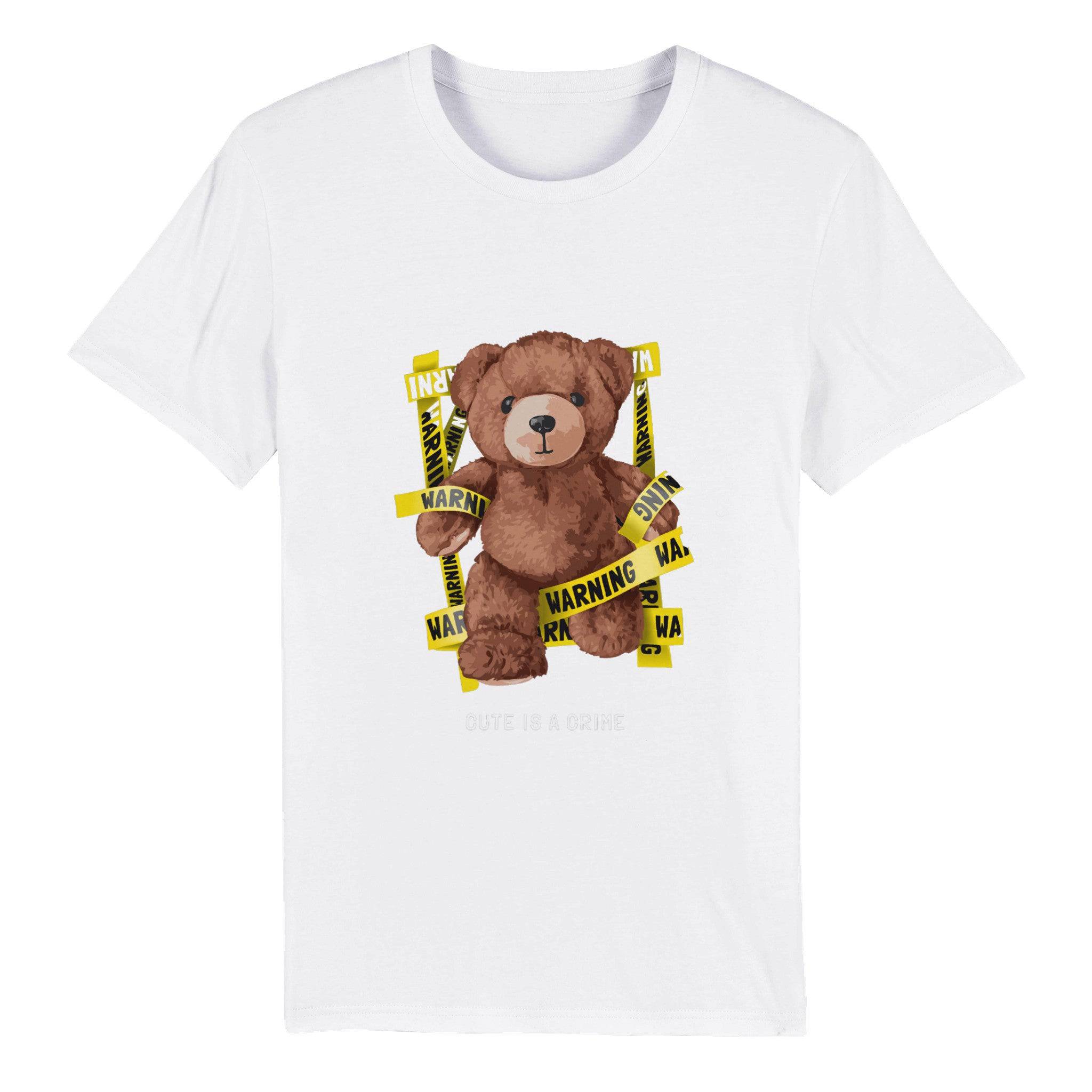 100% Organic Unisex T-shirt/Cute-Is-A-Crime