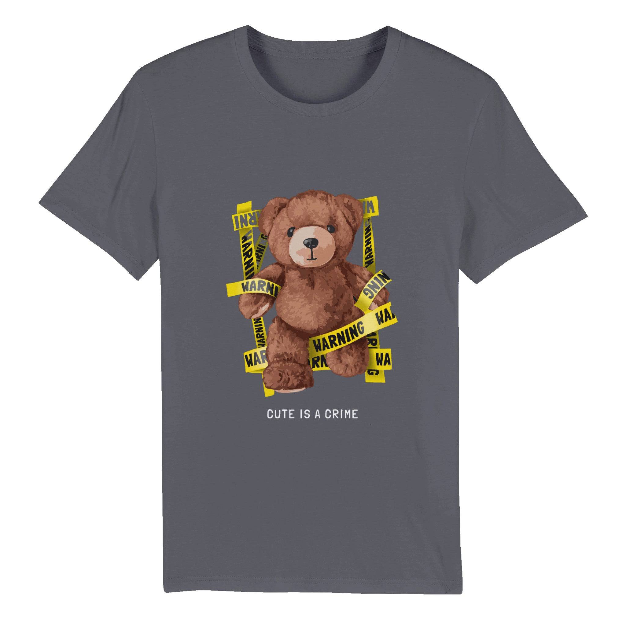 100% Organic Unisex T-shirt/Cute-Is-A-Crime