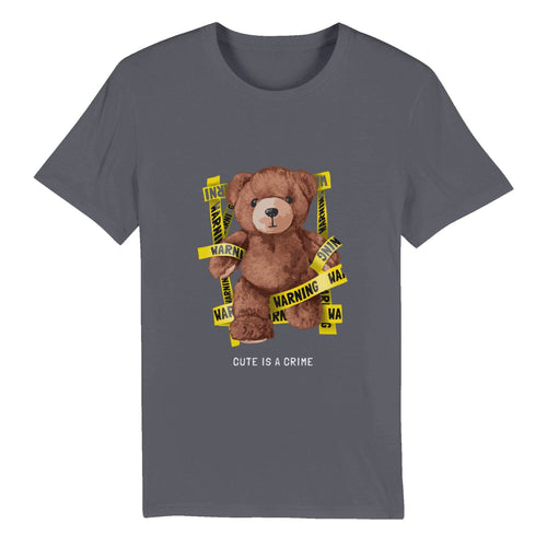 100% Organic Unisex T-shirt/Cute-Is-A-Crime
