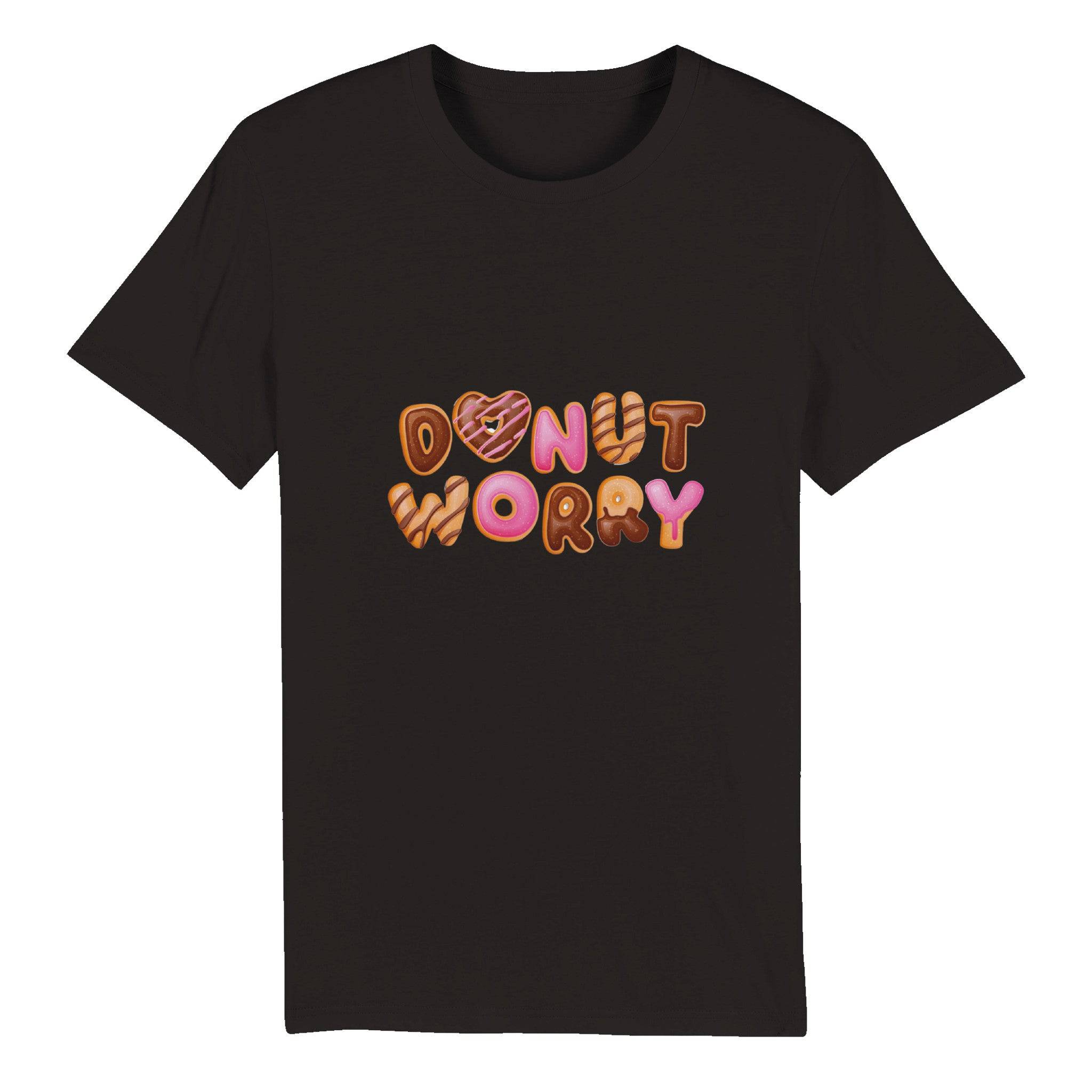 100% Organic Unisex T-shirt/Donut-Worry