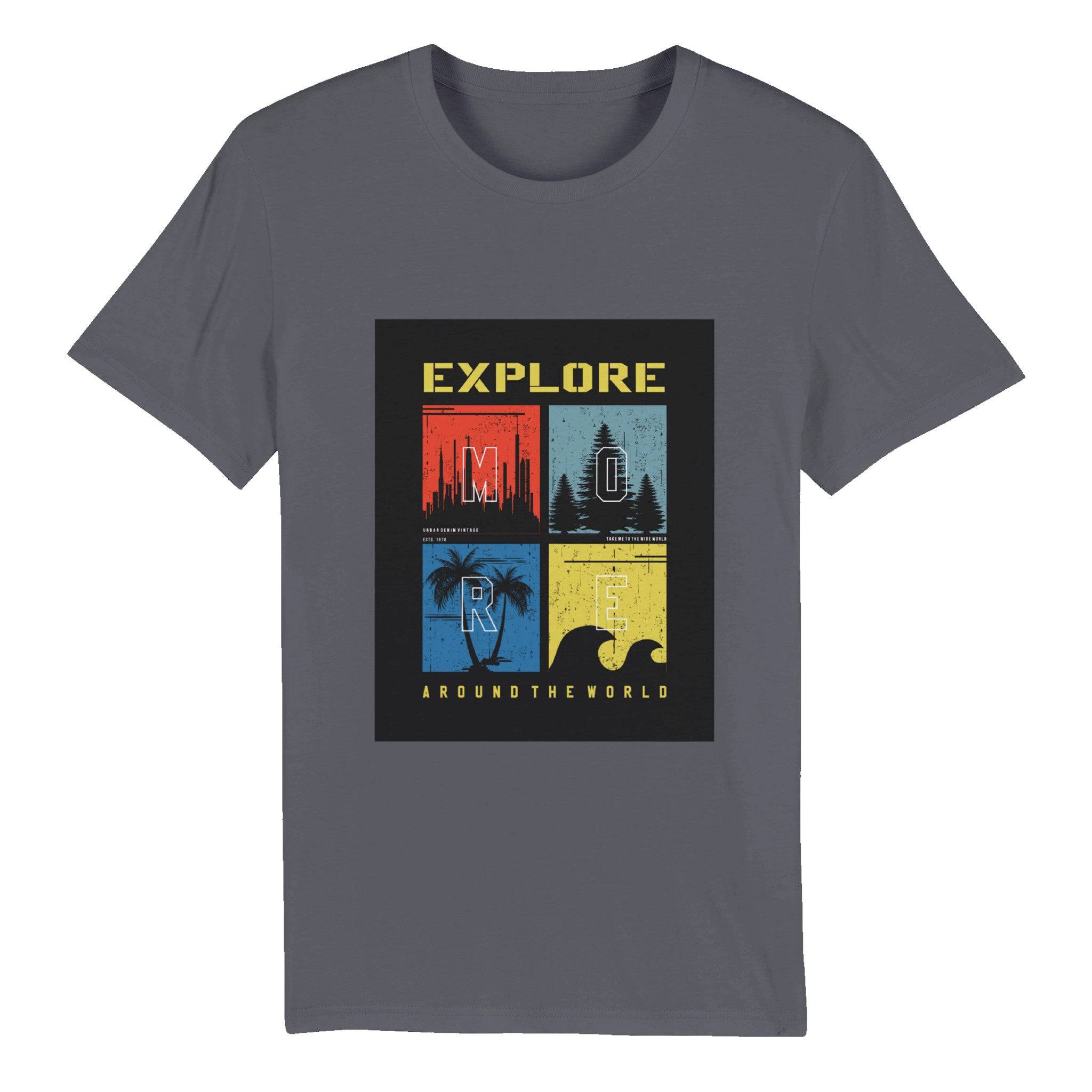 100% Organic Unisex T-shirt/Explore-More