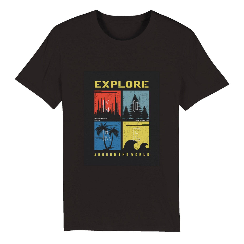 100% Organic Unisex T-shirt/Explore-More