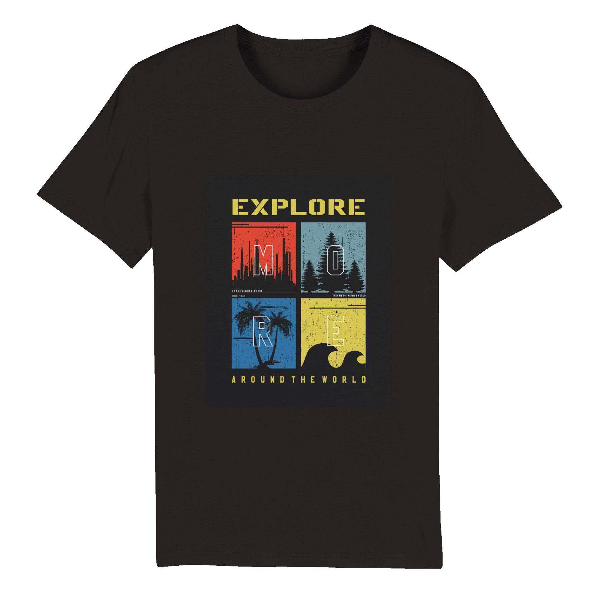 100% Organic Unisex T-shirt/Explore-More