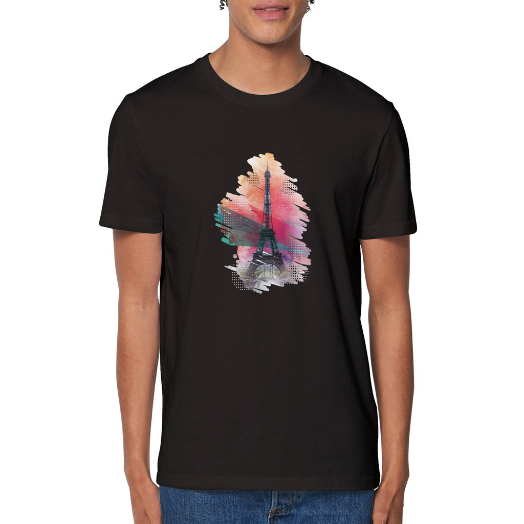 100% Organic Unisex T-shirt/France-Paris