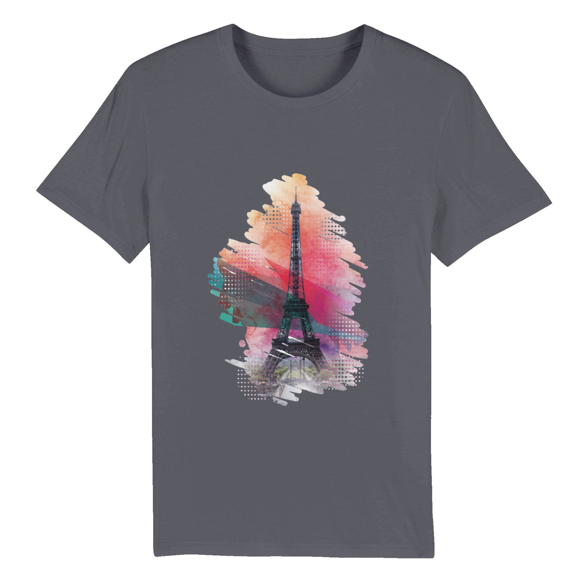 100% Organic Unisex T-shirt/France-Paris