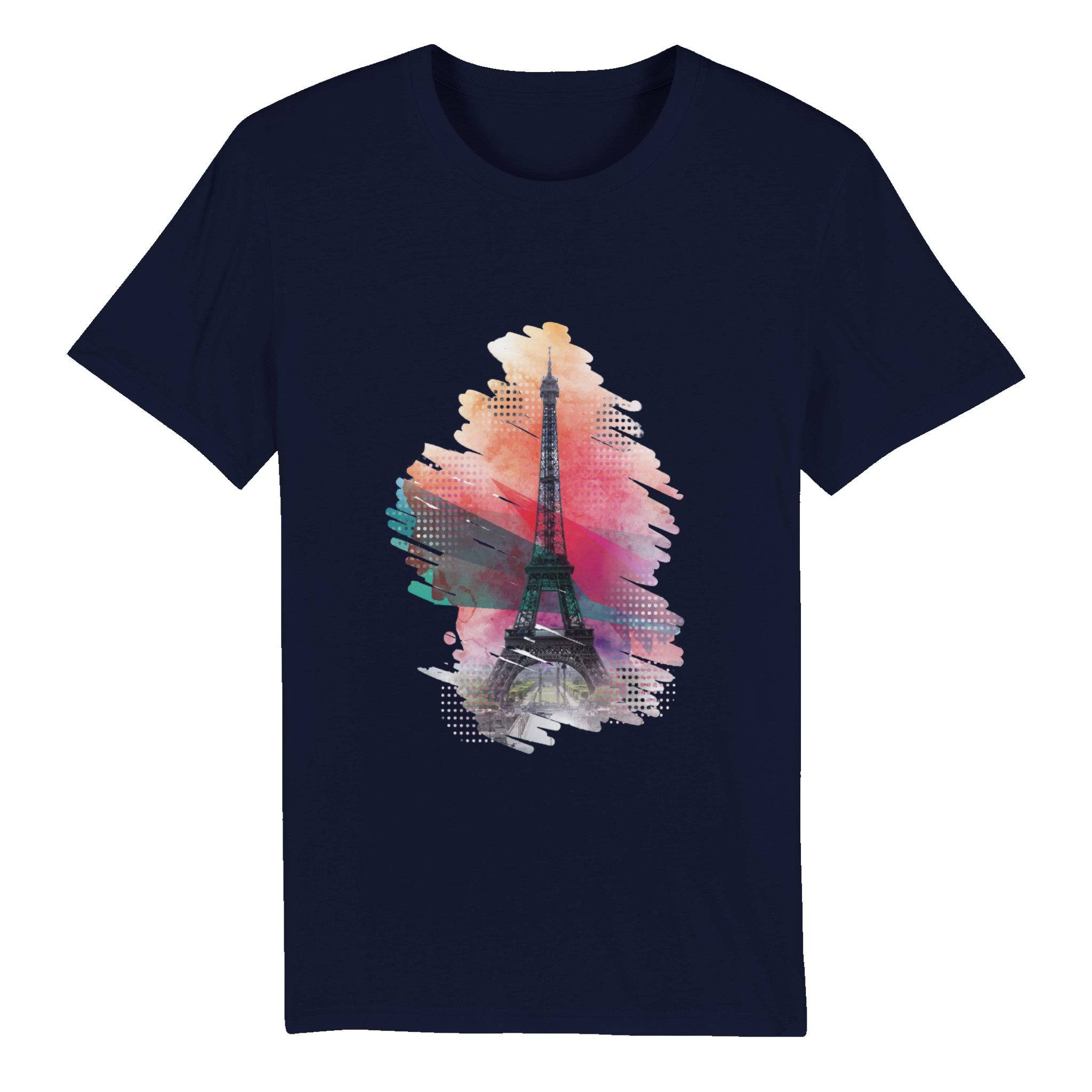 100% Organic Unisex T-shirt/France-Paris