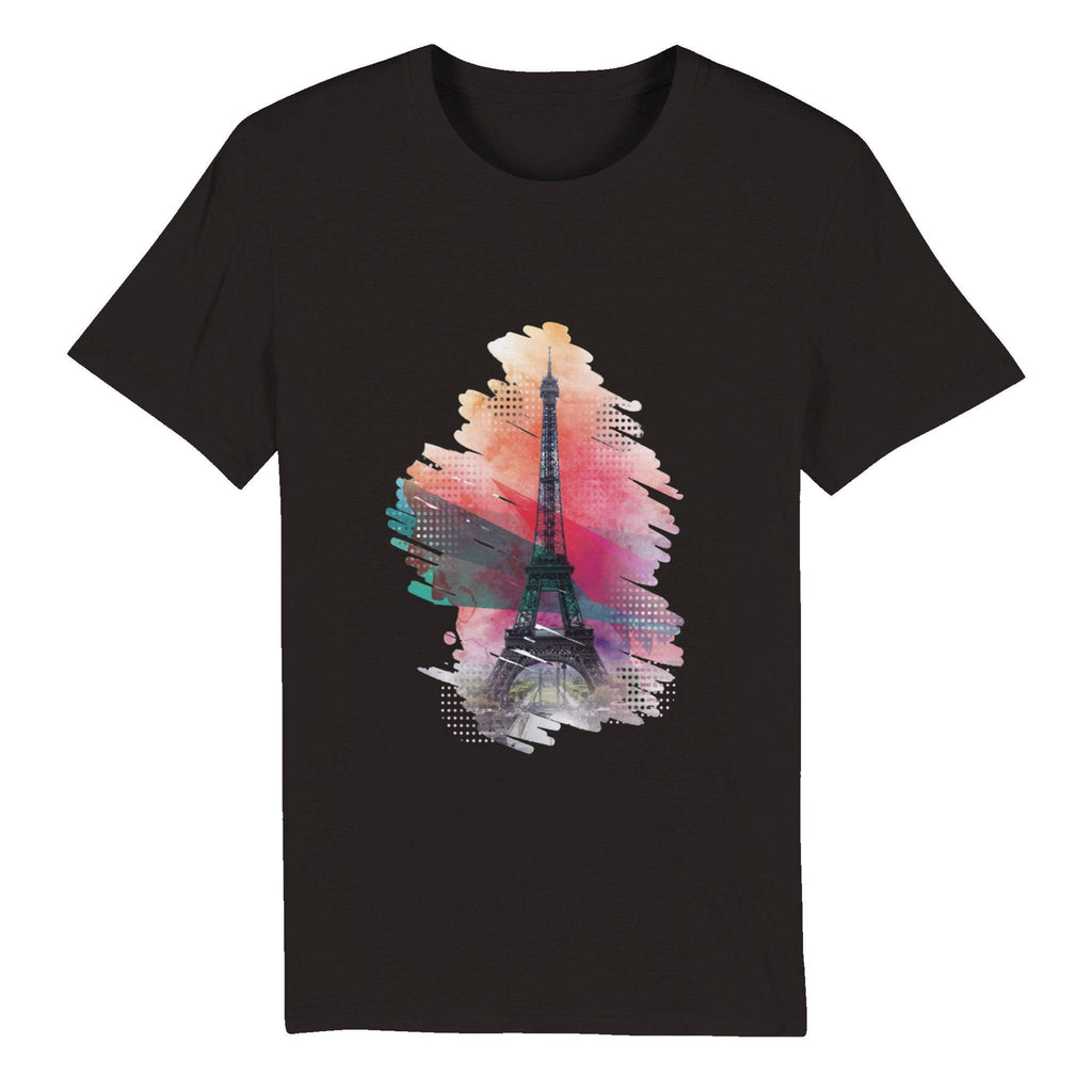100% Organic Unisex T-shirt/France-Paris