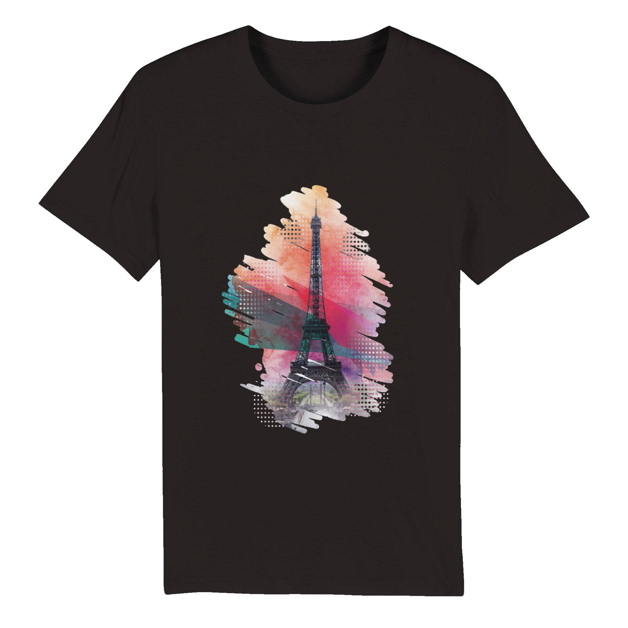 100% Organic Unisex T-shirt/France-Paris
