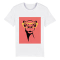 100% Organic Unisex T-shirt/Giraffe-Glasses