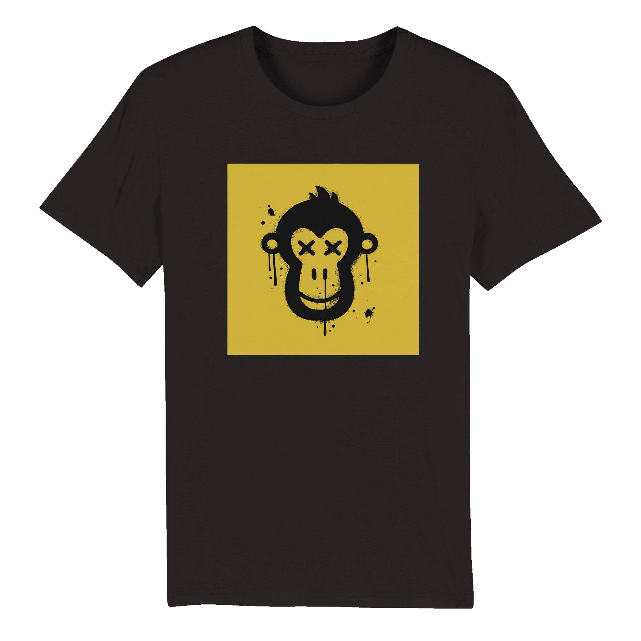 100% Organic Unisex T-shirt/Monkey-X