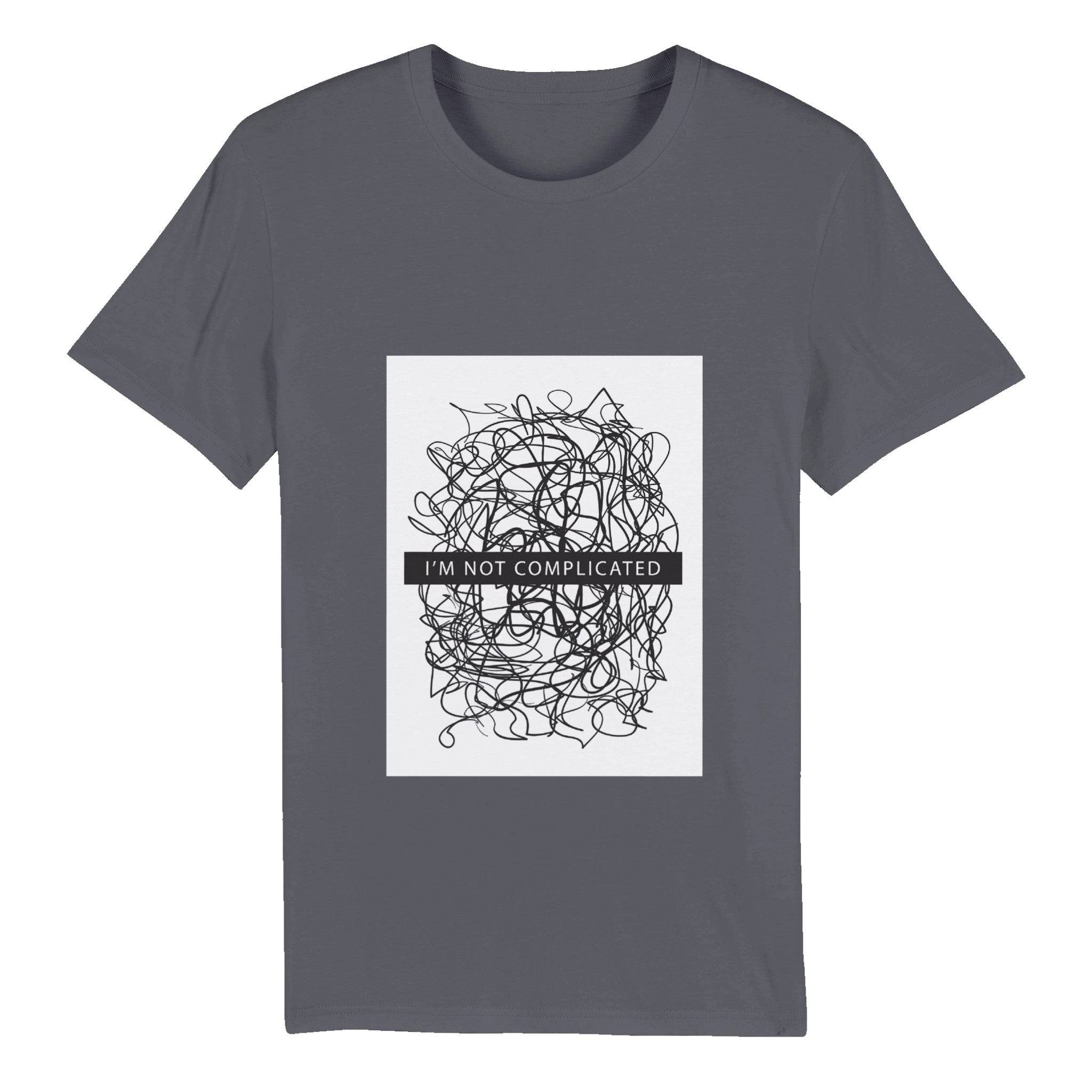 100% Organic Unisex T-shirt/Not-Complicated