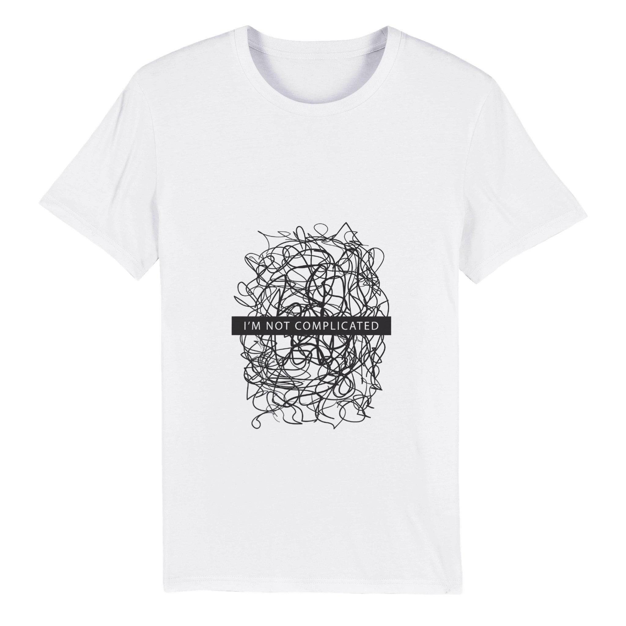 100% Organic Unisex T-shirt/Not-Complicated