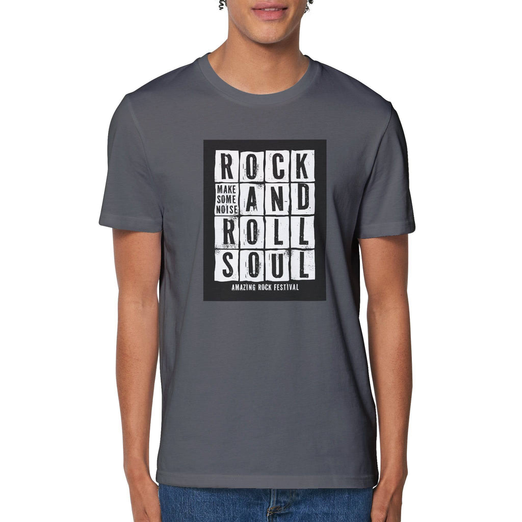 100% Organic Unisex T-shirt/Rock-And-Roll-Soul