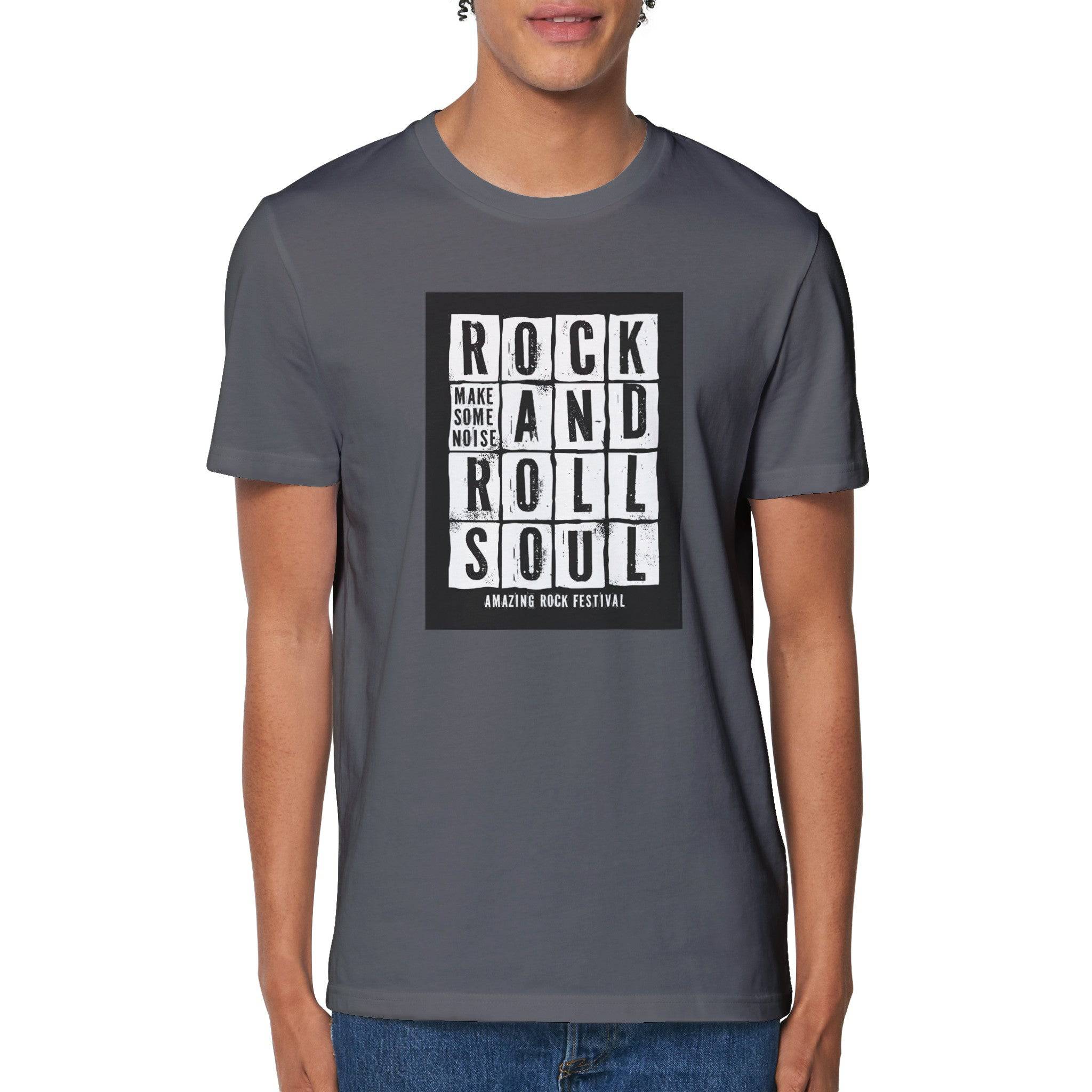 100% Organic Unisex T-shirt/Rock-And-Roll-Soul