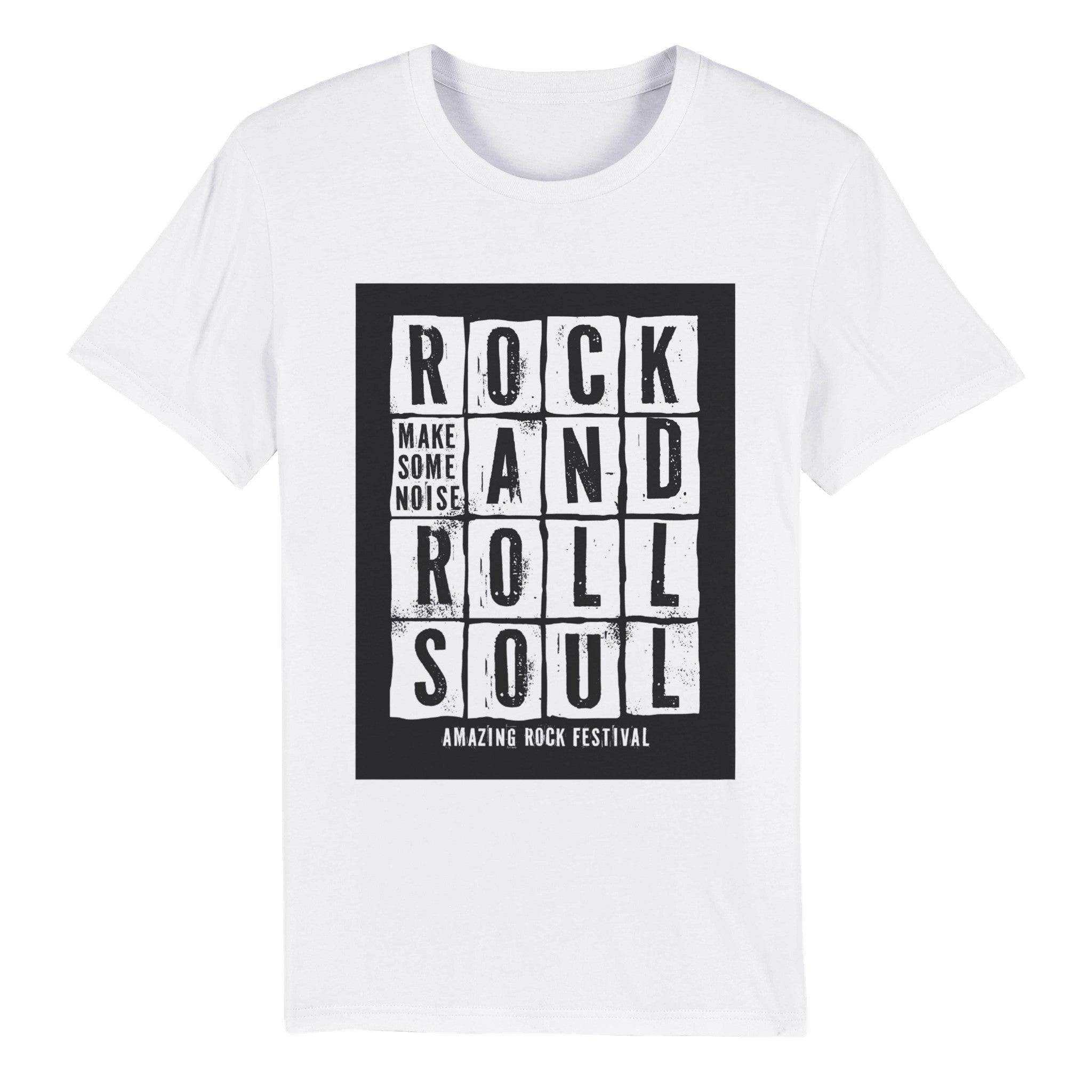 100% Organic Unisex T-shirt/Rock-And-Roll-Soul